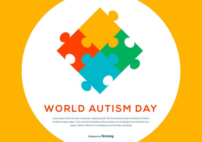 Autism Day Illustration Autism Day Illustration