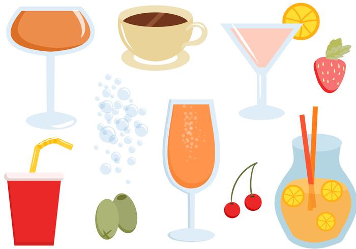 Free Drinks Vectors