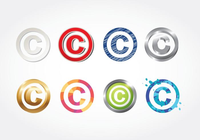 Copyright Symbol Vector