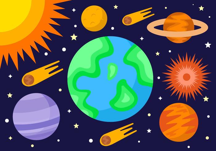 Space Exploration Vector