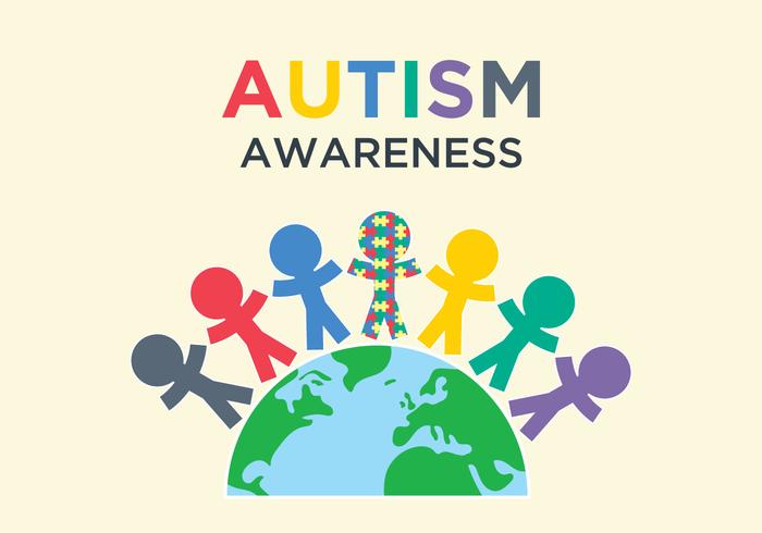 Autism Awareness Illustration vector