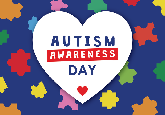 Autism Awareness Day Poster vector