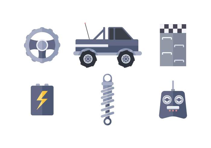 Free Outstanding RC Car Vectors