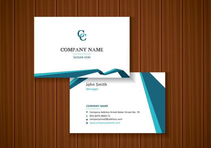 Free Abstract Business Cards vector