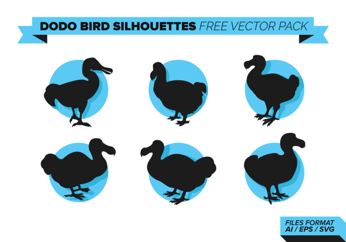 Dodo Bird Silhouettes Free Vector Pack Dodo Bird Silhouettes Free Vector Pack