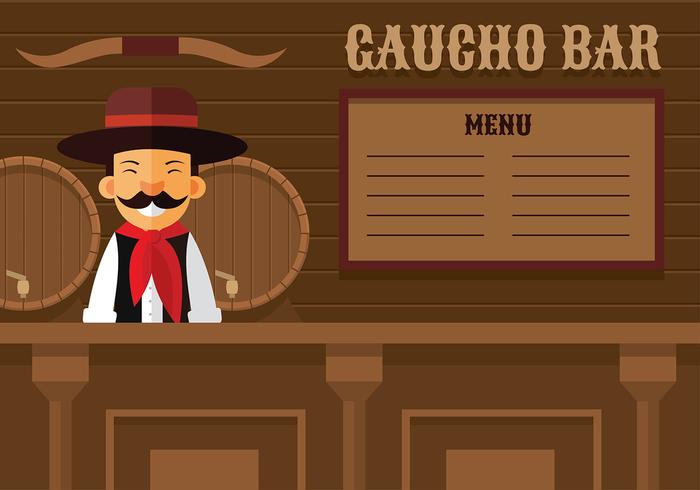 Bar Gaucho vector gratuito