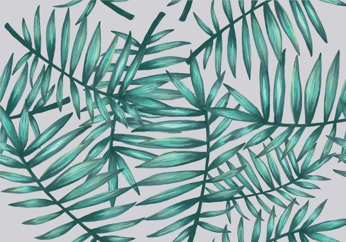 Palmetto Seamless Pattern Vector