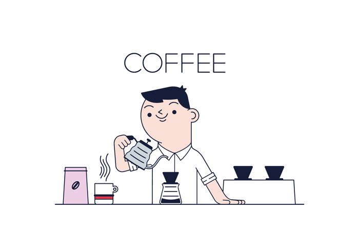 Free Barista Vector