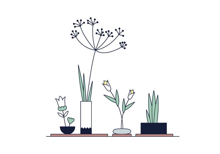 Free Ikebana Vector