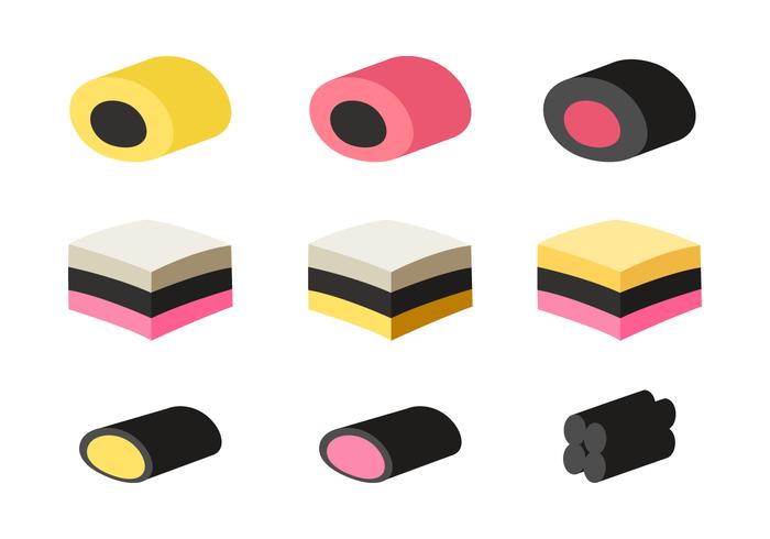 Licorice Vector Set