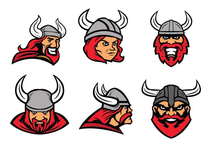 Free Viking Mascot Vector