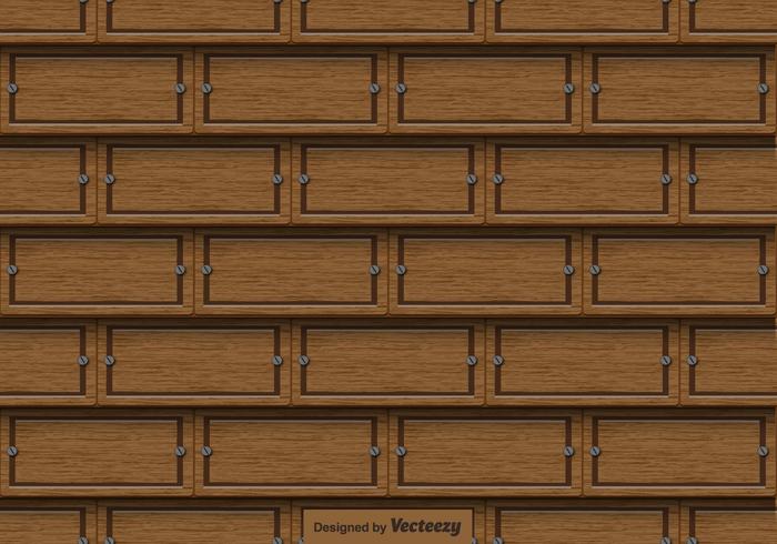 Wood Texture - Seamless Pattern vector