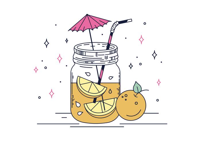 Tropical Drink Vector