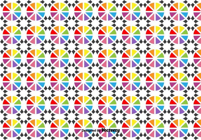 Vector Geometric Shapes Pattern