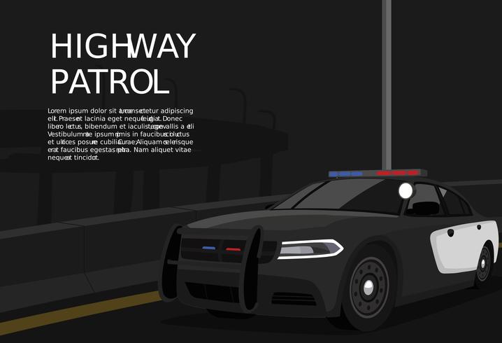 Dodge Charger Cop Vector Libre