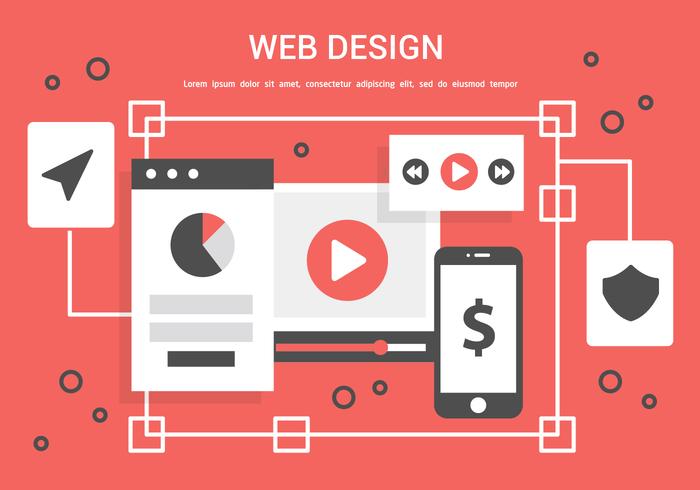 Free Vector Web Design Illustration