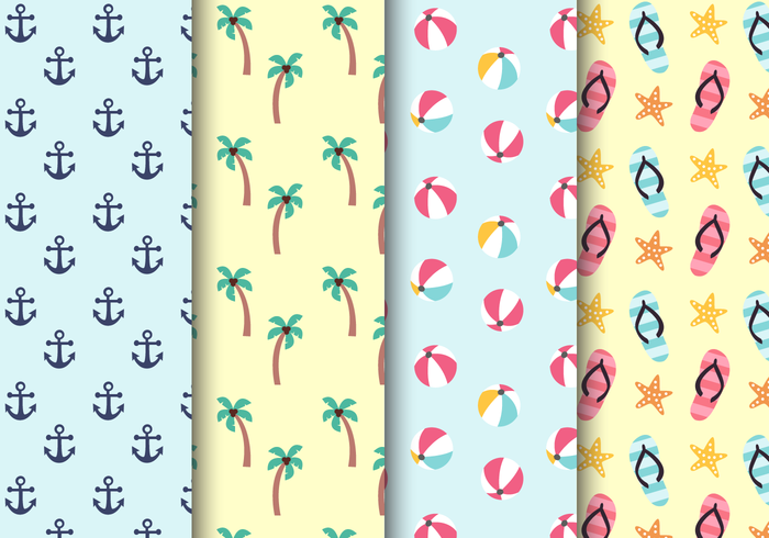 Summer Holiday Pattern vector