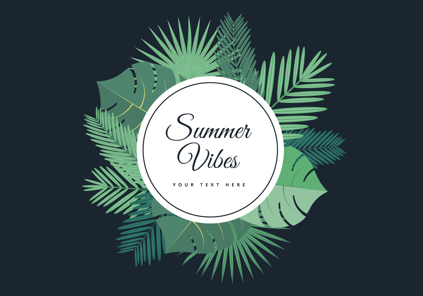 Tropical Summer Palm Vector Background Vector Art At Vecteezy Tropical Summer Palm Vector Background Vector Art At Vecteezy