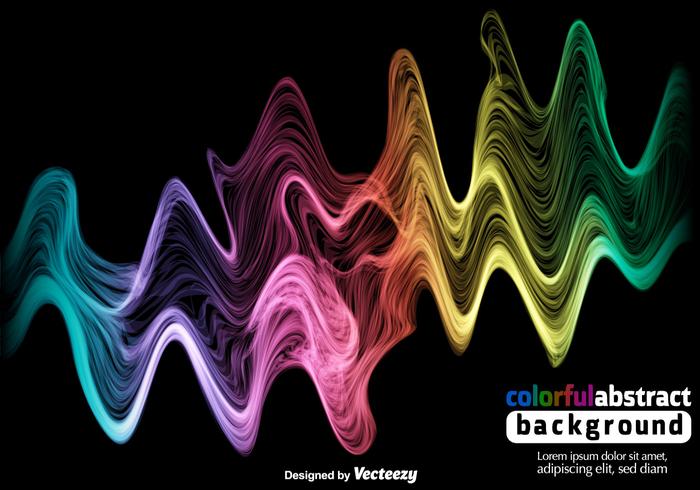 Colorful Spectrum Vector Background