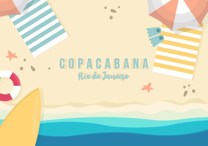 Copacabana Background vector