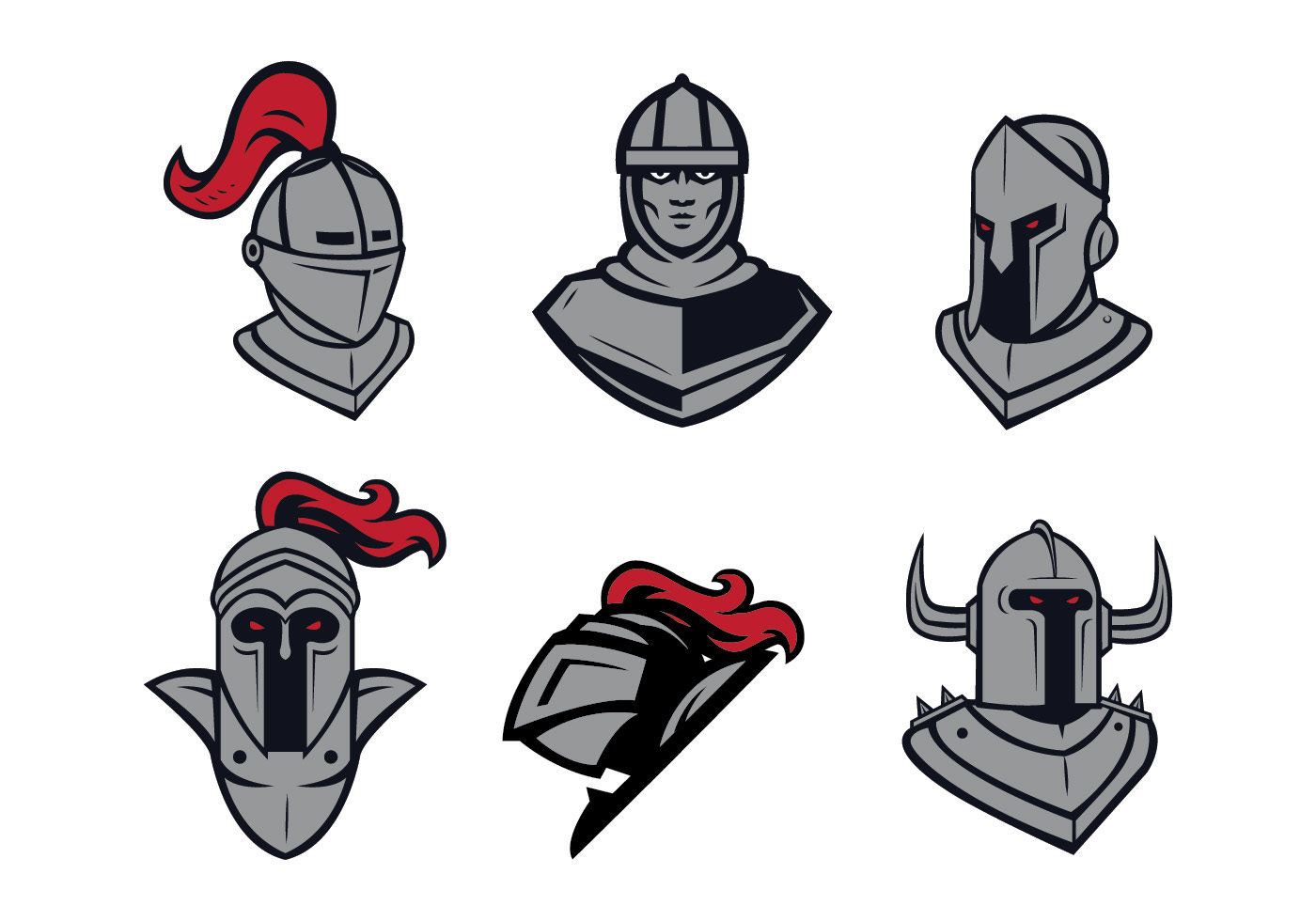 Download Knights Mascot Vector - Download Free Vector Art, Stock ...