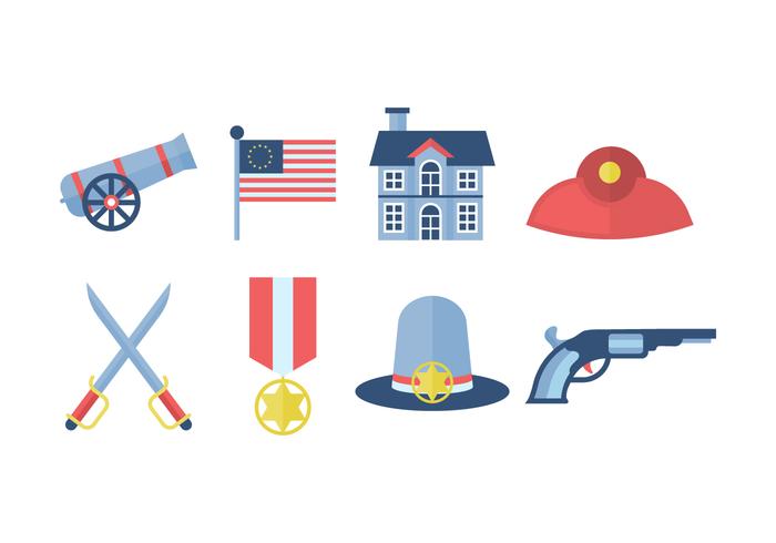 Free American Colonial Vector Free American Colonial Vector