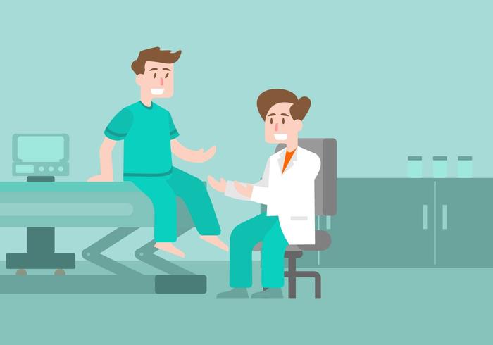 Physiotherapist Illustration Physiotherapist Illustration
