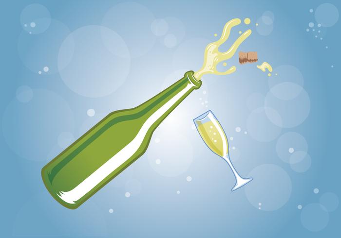 Champagne Celebration Vector