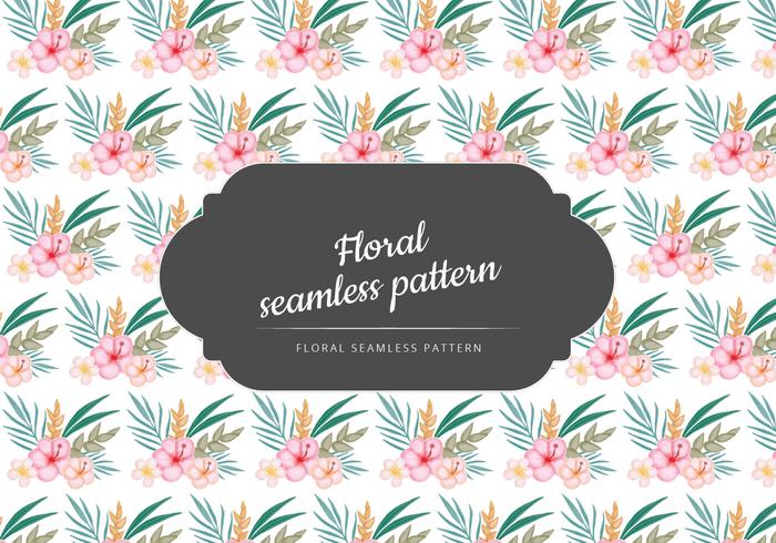 Vector Seamless Hand Drawn Floral Pattern Vector Seamless Hand Drawn Floral Pattern