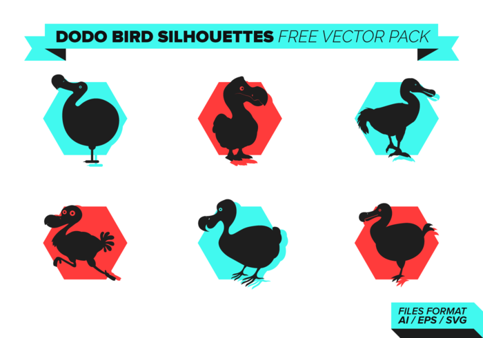 Dodo Bird Silhouettes Free Vector Pack Dodo Bird Silhouettes Free Vector Pack