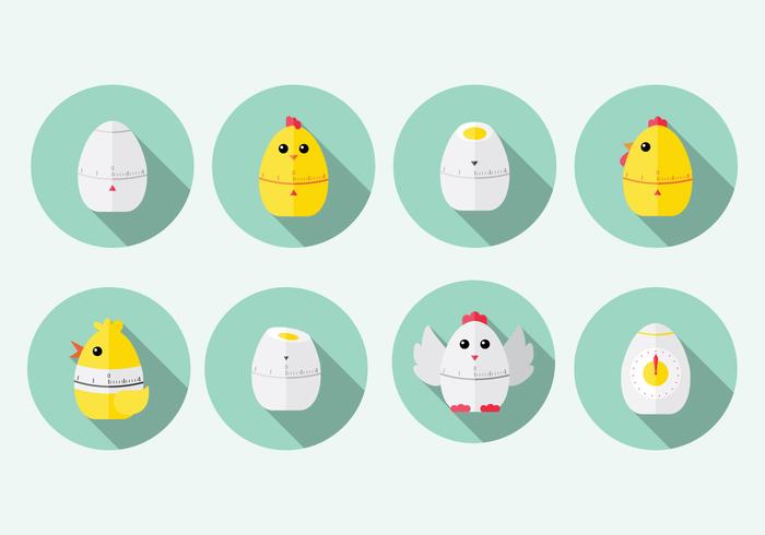 Chick Egg Timer Vector Chick Egg Timer Vector