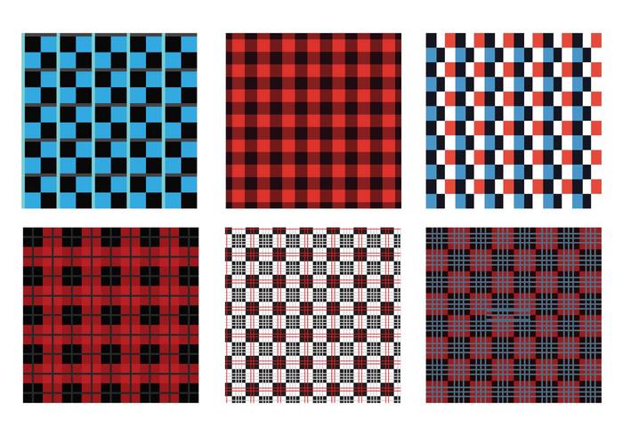 Flannel seamless pattern vector