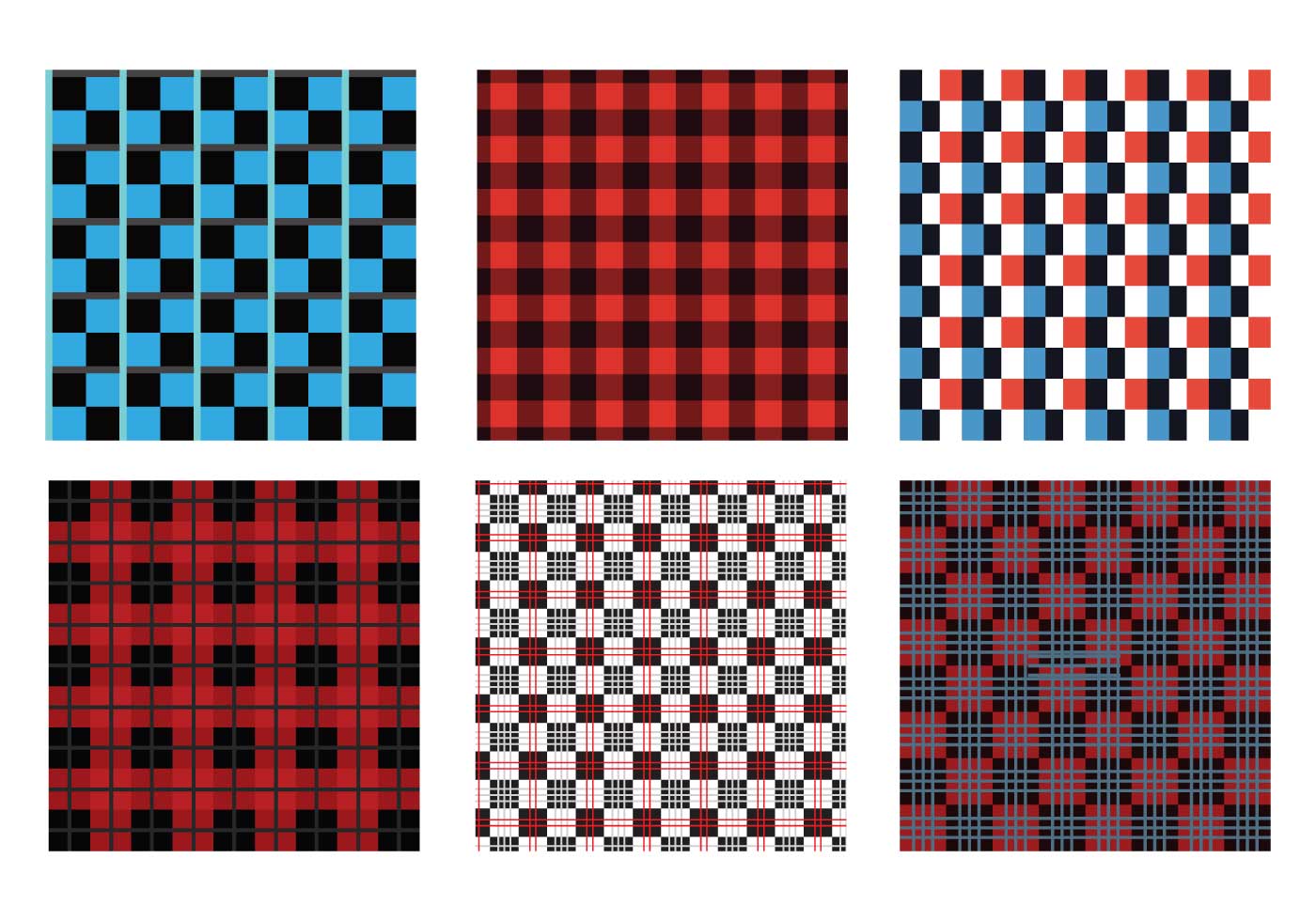 Flannel seamless pattern 147380 Vector Art at Vecteezy