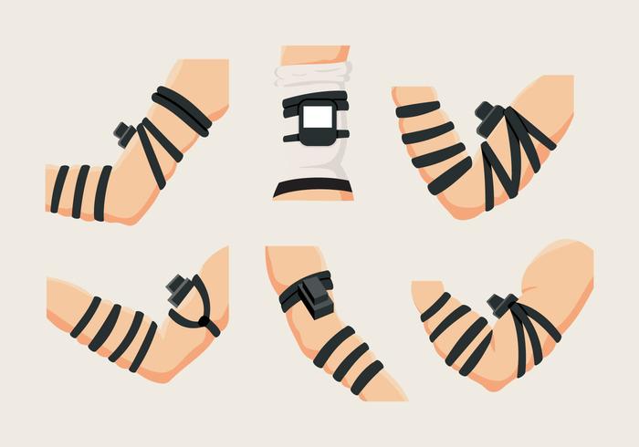 Tefillin Masculino Mano Observante Judios vector