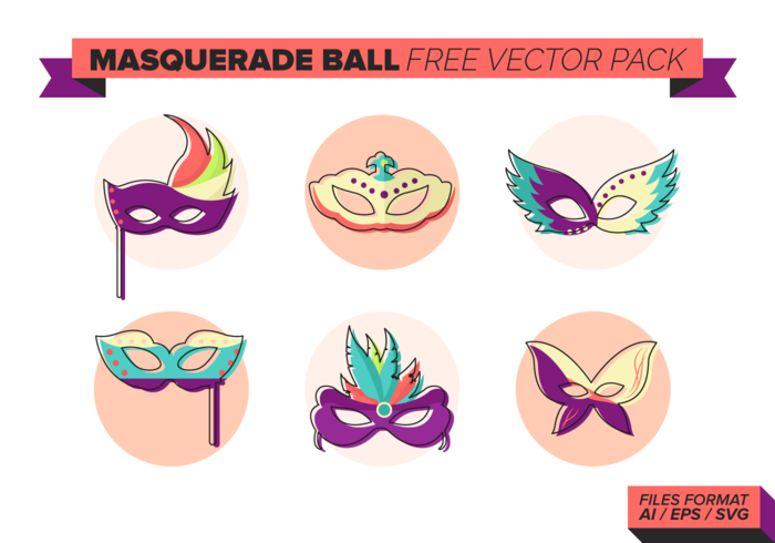 Masquerade Ball Free Vector Pack Masquerade Ball Free Vector Pack