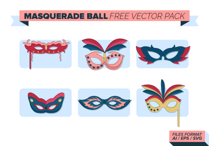 Masquerade Ball Free Vector Pack Masquerade Ball Free Vector Pack
