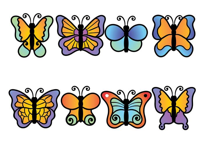 Mariposa Icon Vector