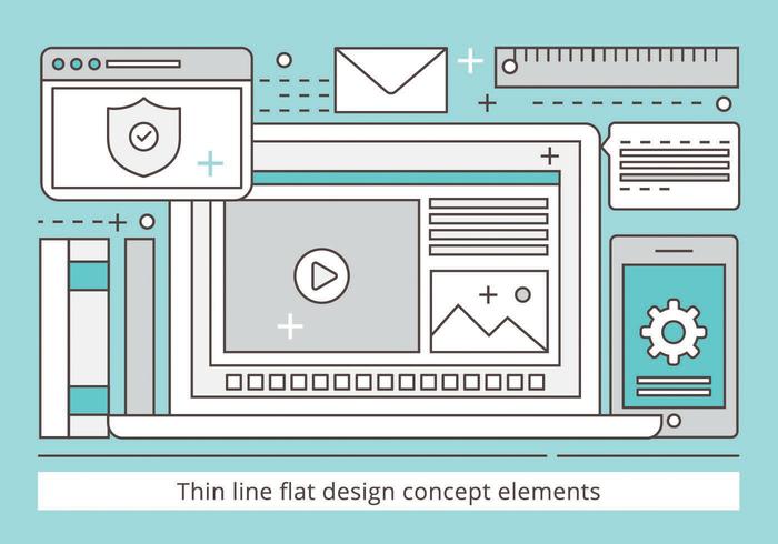 Free Flat Design Vector Illustration Free Flat Design Vector Illustration