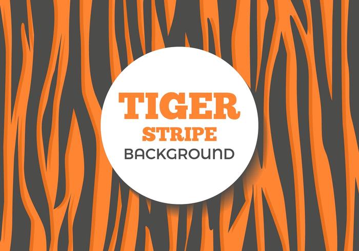 Free Tiger Stripe Background Vector