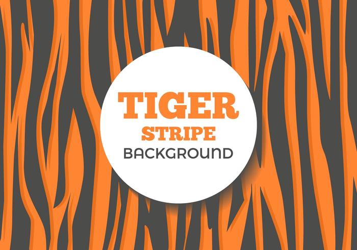 Free Tiger Stripe Background Vector