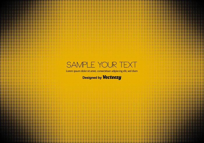 Vector Halftone Background Vector Halftone Background