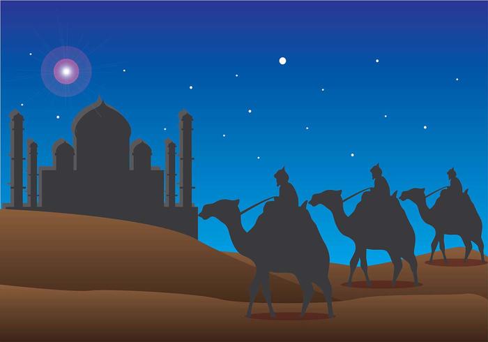 Happy Epiphany Day Vector 