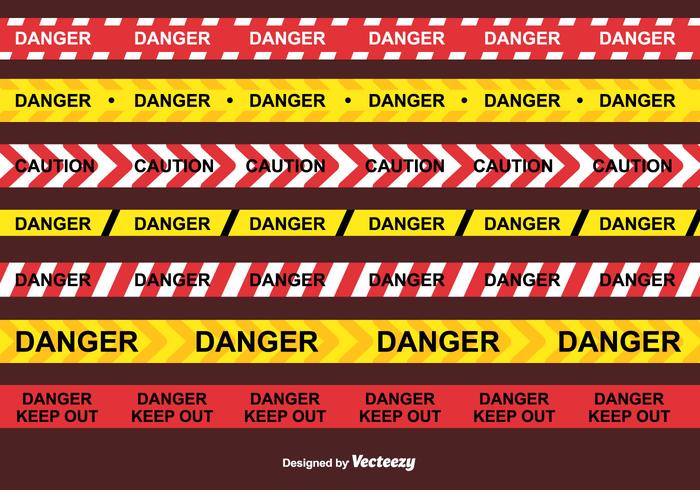 Peligro Vector Tape