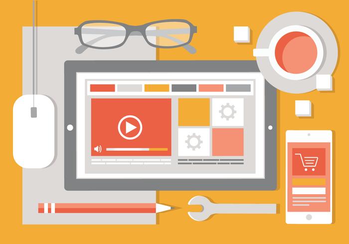 Free Vector Flat Design Elements Ilustration Free Vector Flat Design Elements Ilustration