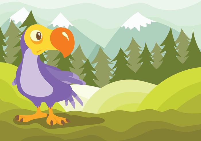 Dodo Vector Background