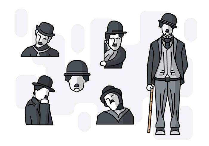Free Unique Charlie Chaplin Vectors Free Unique Charlie Chaplin Vectors