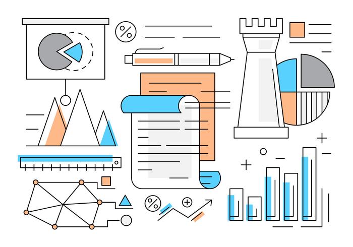 Elementos Vectoriales Infográficos Gratuitos vector