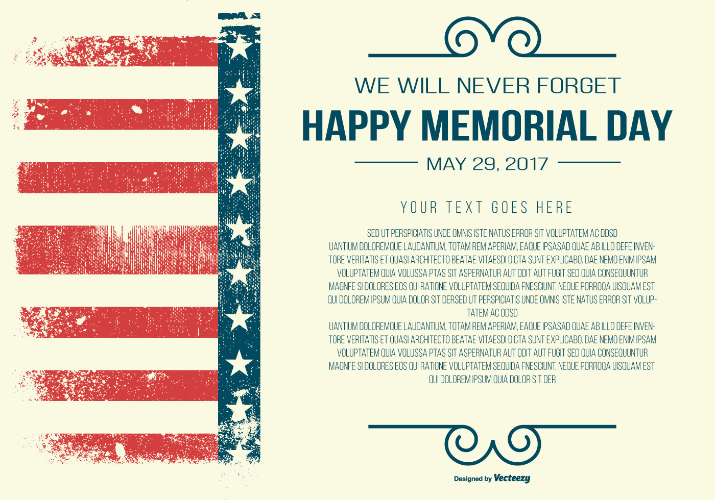 Memorial Day Template 147813 Vector Art at Vecteezy Memorial Day Template 147813 Vector Art at Vecteezy
