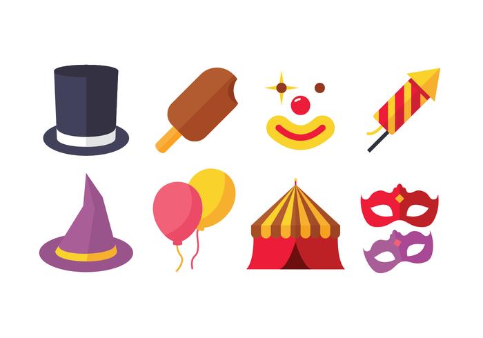 Carnival Icon Pack vector