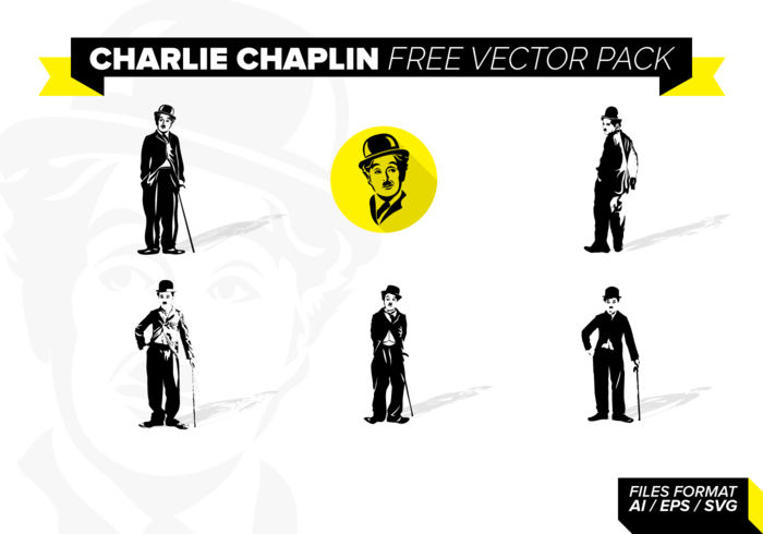 Charles Chaplin Free Vector Pack Charles Chaplin Free Vector Pack